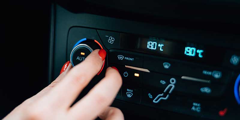 Chevy SUV A/C service before summer heat