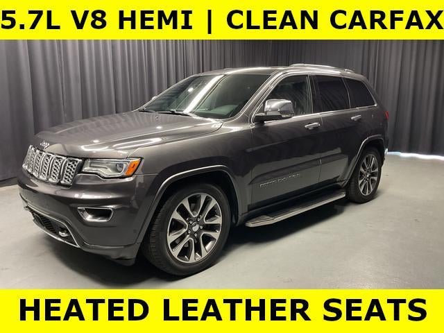 Used 2017 Jeep Grand Cherokee Overland with VIN 1C4RJFCT8HC810399 for sale in Rittman, OH