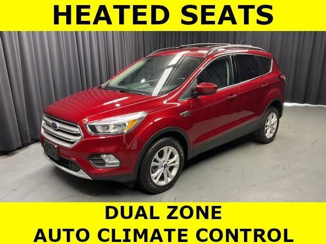 Used 2018 Ford Escape SE with VIN 1FMCU9GD4JUD16652 for sale in Rittman, OH