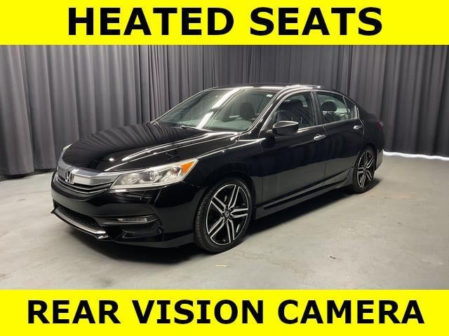 Used 2017 Honda Accord Sport SE with VIN 1HGCR2F19HA057769 for sale in Rittman, OH