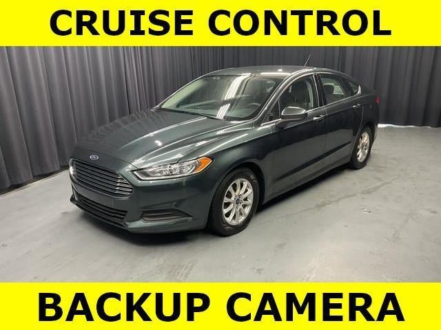 Used 2016 Ford Fusion S with VIN 3FA6P0G76GR176950 for sale in Rittman, OH