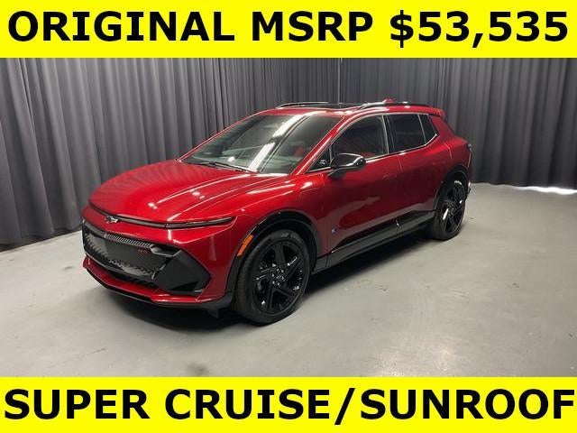 Used 2025 Chevrolet Equinox EV RS with VIN 3GN7DSRP1SS100142 for sale in Rittman, OH