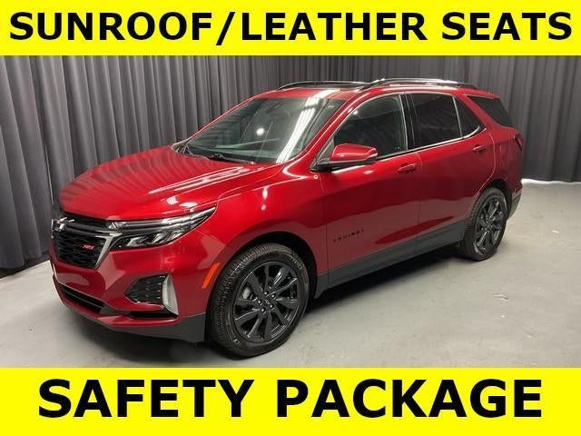 Used 2022 Chevrolet Equinox RS with VIN 3GNAXWEV7NS145406 for sale in Rittman, OH