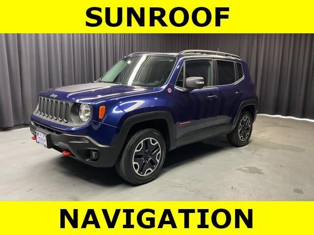 Used 2016 Jeep Renegade Trailhawk with VIN ZACCJBCT5GPC59406 for sale in Rittman, OH