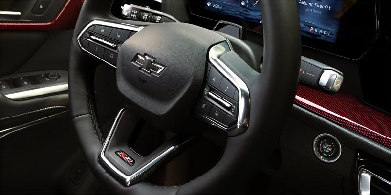 2026 Chevrolet Traverse Z71 steering wheel detail