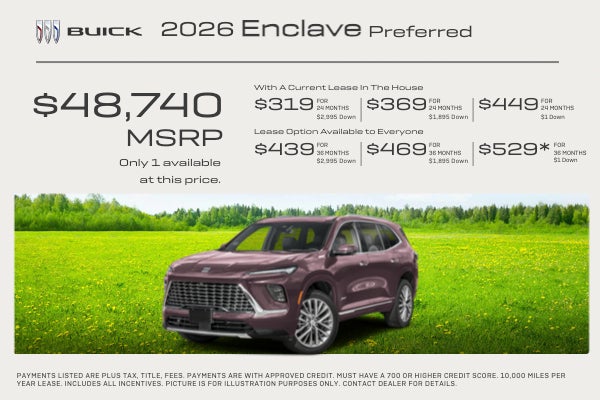2026 Buick Enclave