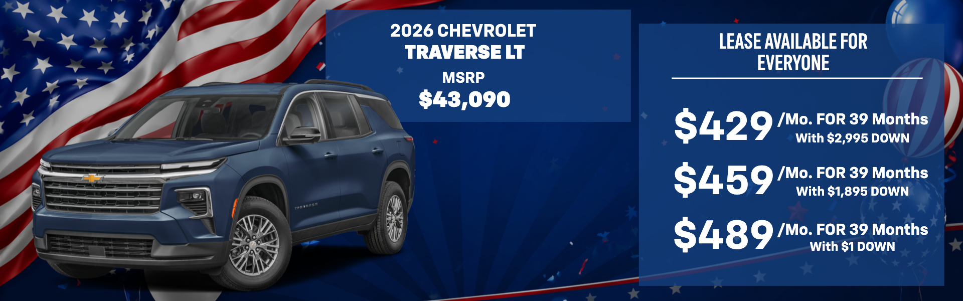 2026 CHEVROLET TRAVERSE